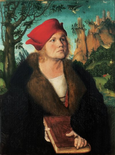 Ritratto del dottor Johannes Cuspinian da Lucas Cranach the Elder